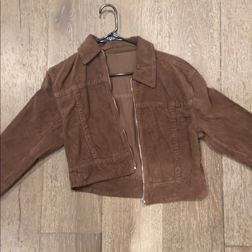 Brandy menvile brown jacket